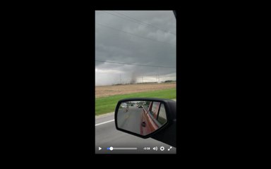 Download Video: Large Dust Devil Spotted Off Logan County Highway