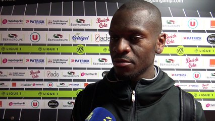 La réaction de Jordan Ikoko après Saint-Étienne