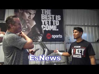 Mikey Garcia Breaks Down Floyd Mayweather vs Conor Mcgregor EsNews Boxing