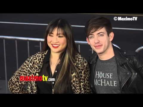 Jenna Ushkowitz & Kevin McHale Game of Thrones Season 3 Premiere Red Carpet Arrivals