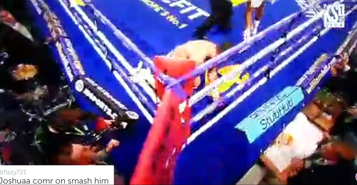 AJ wins Anthony Joshua #JoshuaKlitchsko