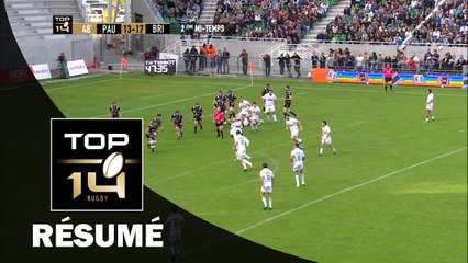 TOP 14 - Résumé Pau-Brive: 32-27 - J25 - Saison 2016/2017