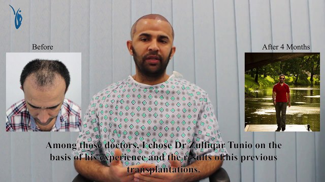 FUE Hair Transplant - Client's Views About Tunio Aesthetics Dubai