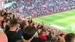 Aston Villa Fans Sing  Dont Look Back in Anger  by Oasis [2017]