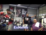 Mikey Garcia and Robert Garica Talk Roberto Marroquin EsNews Boxing