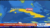 Ocho militares mueren en accidente de avión en Cuba por posible 