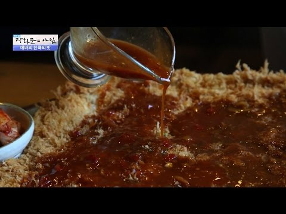 엄청난 크기! 제주 흑돼지 왕 돈까스! [광화문의 아침] 311회 20160906