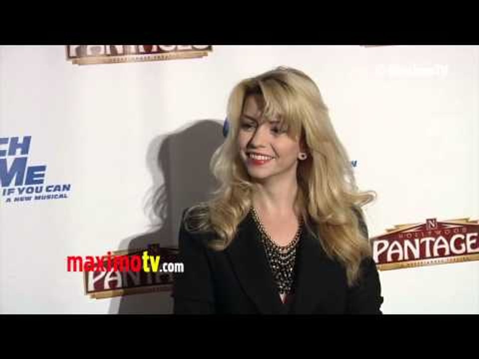 Masiela Lusha "Catch Me If You Can" Musical Play Opening Night Red Carpet Arrivals
