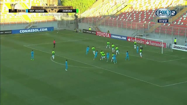 Gol Erickson Gallardo Zamora 3x4 Deportes Iquique