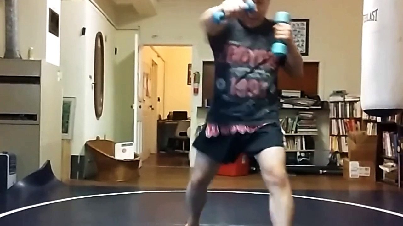Shadow Boxing With Weights