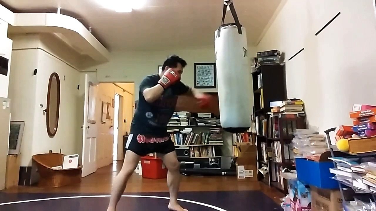 Hitting the Bag 1