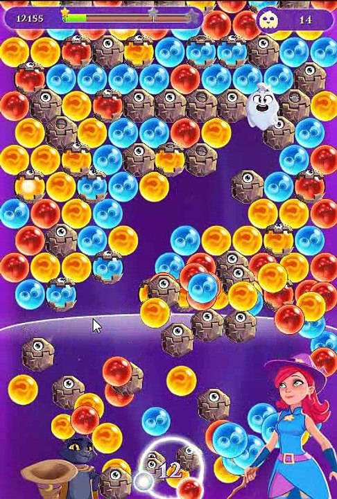 Bubble Witch 3 Saga Treasure Cave Challenge  Level 3