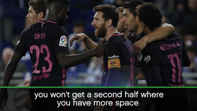 Tactics worked perfectly for Barca - Enrique
