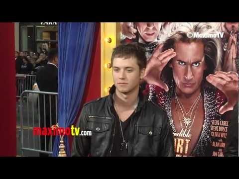 Jeremy Sumpter The Incredible BURT WONDERSTONE Premiere Arrivals - Hollywood