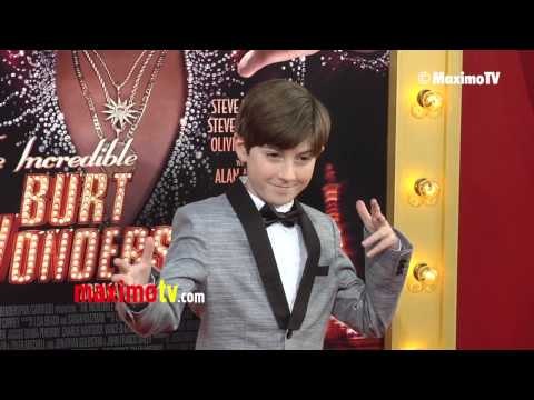 Mason Cook The Incredible BURT WONDERSTONE Premiere Arrivals - Hollywood