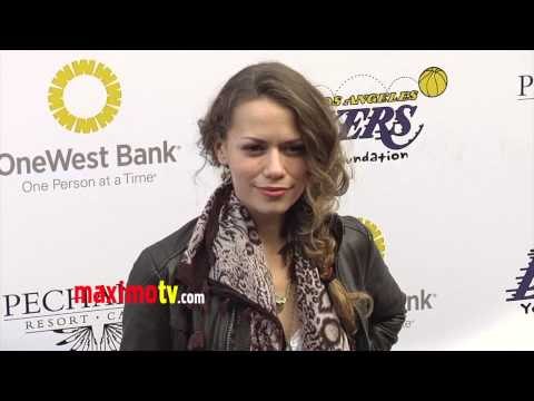 Bethany Joy Lenz at 2013 LA Lakers Casino Night ARRIVALS