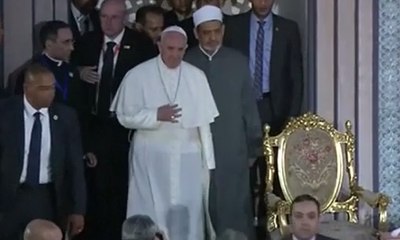 Paus Fransiskus Kunjungi Kantor Pusat Al-Azhar