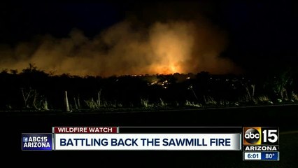 Sawmill Fire more than 60 percent contained