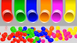 Learning Numbers and Colors for Children with Candy Ball Surpise Eggs _ Colors & Numbers Collection-VP