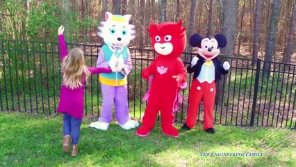 PAW PATROL Nickelodeon Assistant Hide n Seek with PJ Masks and Mickey Mouse in Real Life Video-3-PE