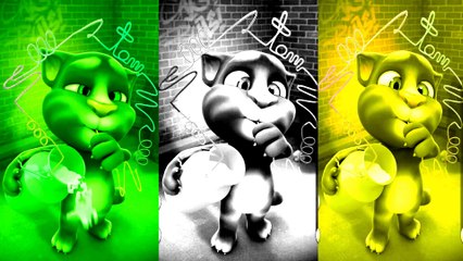 Talking Tom and Friends Colors Reaction Compilation Cat - Kids Games Media