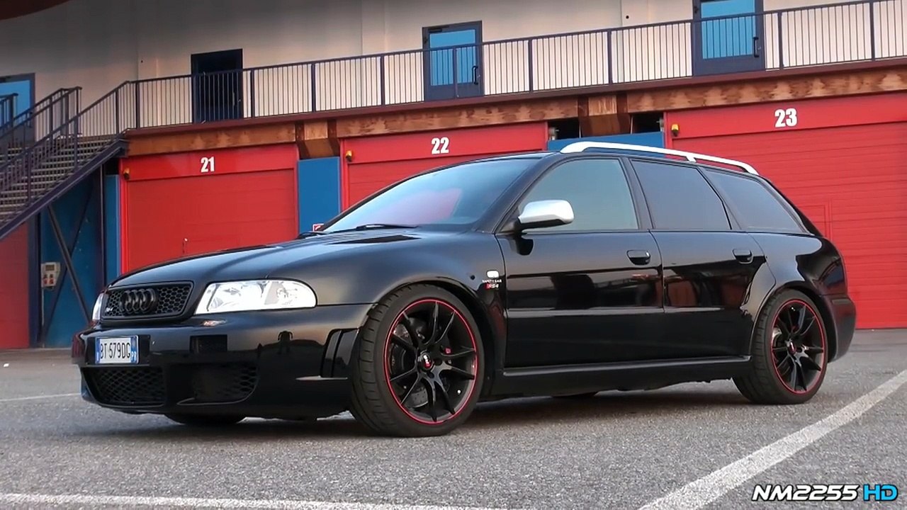 480HP Audi RS4 V6 Bi-Turbo Revs and Accelerations!