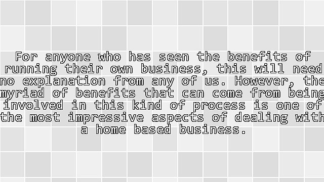 The Power Of A Home Based Business