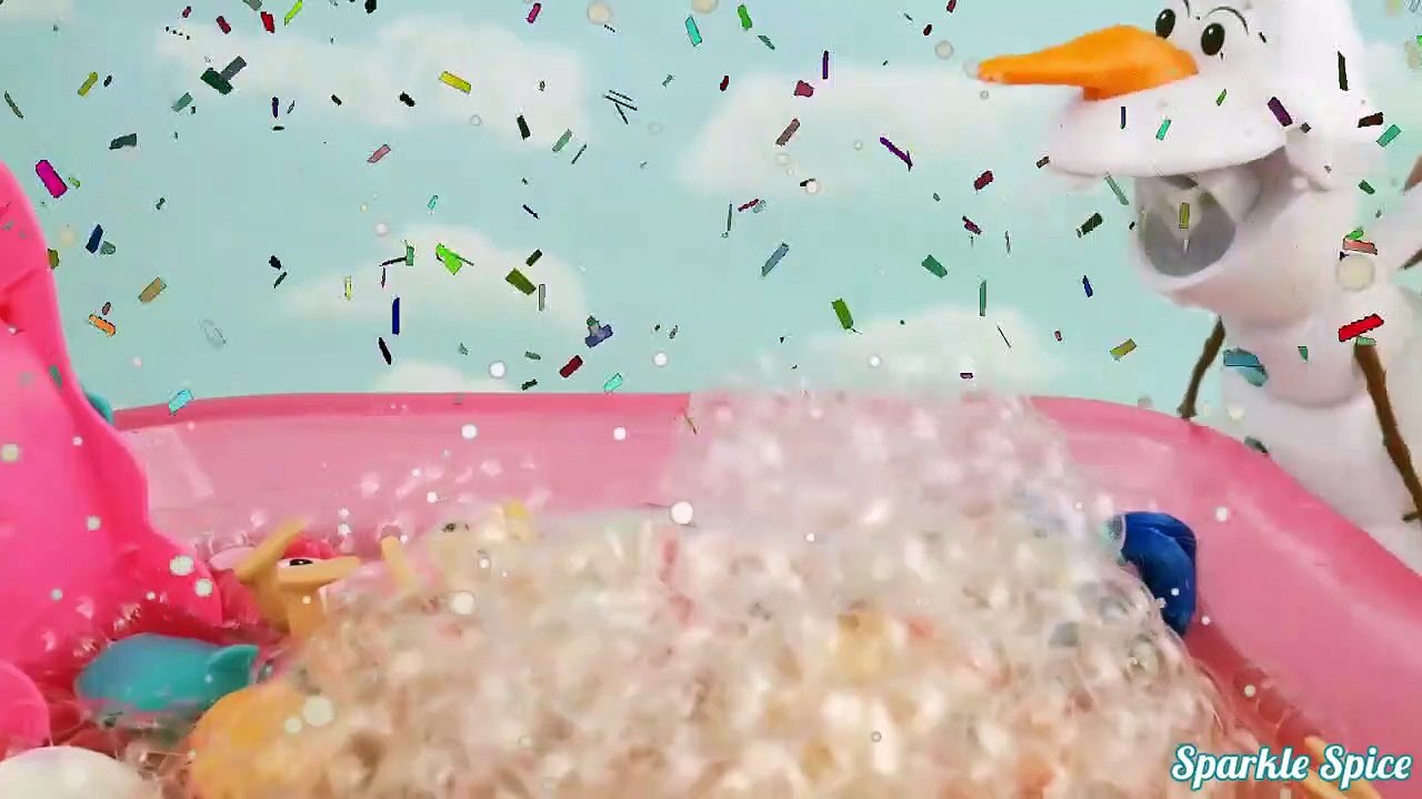 Learn COLORS with Shimmer and Shine Bath Paint Nick Jr Bathtime Toys Frozen Paw Patrol Finding Dory-13q0