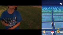 POKEMON GO In real Life Family Fun Adventure Catching Pokemon at Pokestop Egg Let's Play Kids Video-Hduzb