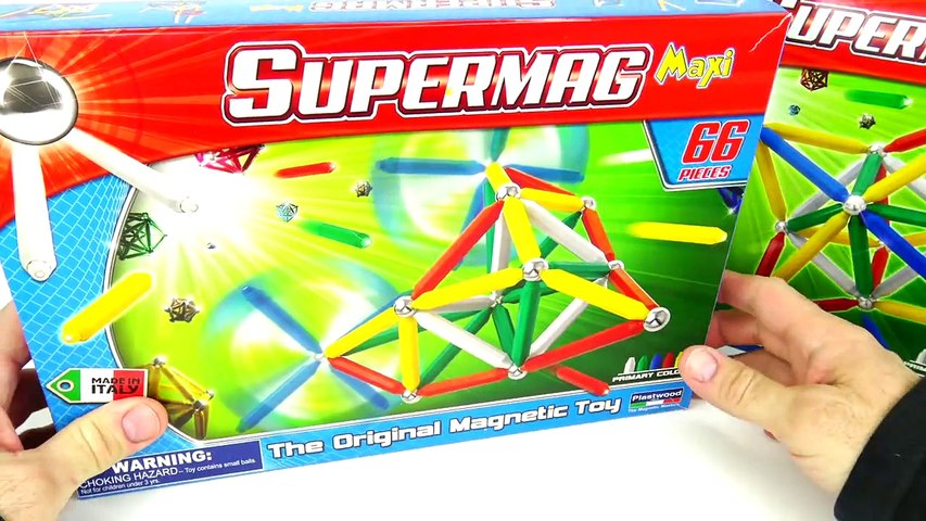 SUPERMAG Maxi Endless Creations with Magnetic Toy Set-1N