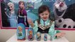 Disney FROZEN ELSA ANNA In Real Life Nesting Matryoshka Dolls Stacking Cups ToyCollectorDisney-dNUWz94