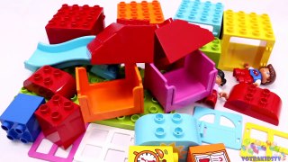 Building Blocks Toys for Children Lego Playhouse Kids Day Creative Fun-sjj