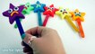 Learn Colors Play Doh Stars Candy Twinkle Little Star Finger Family Nursery Rhymes Slime Balloons-7R_P