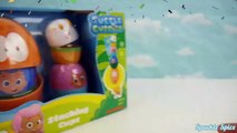 Play Doh BUBBLE GUPPIES SURPRISE EGGS Stacking Nesting Cups Pocoyo Disney Frozen HelloKitty-j
