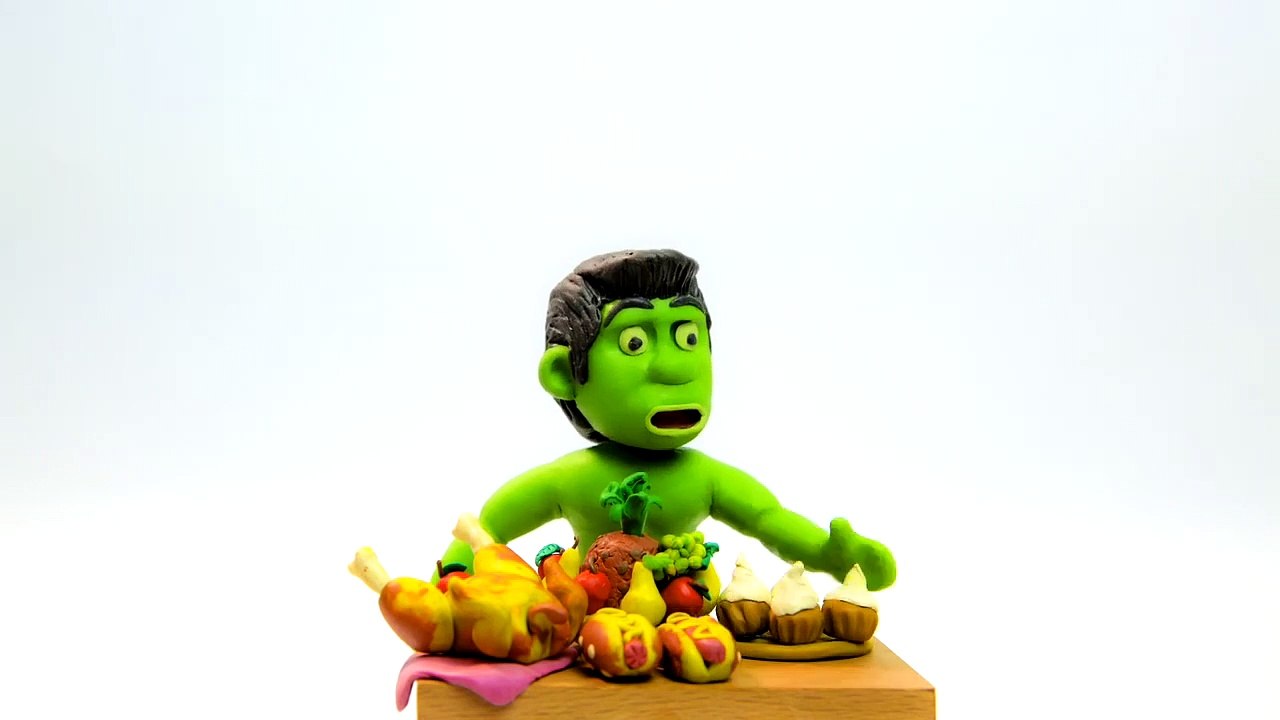 HULK TOILET PRANK! Superhero Animation Episodes Play Doh Stop Motion-1bEb