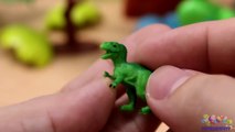 TYRANNOSAURUS REX from Small to Big - Dinosaurs Toys Collection for Kids-yet82C5w