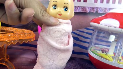Baby Doll Bathtime How to Bath a Baby Toy Videos  Ki