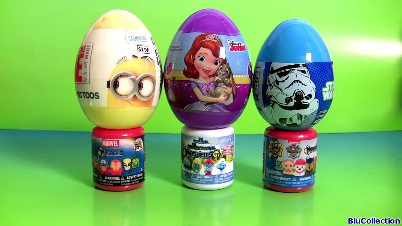 Mashems Squishy Toys Surprise Avengers Smurfs Nickelodeon Paw Patrol Minions-Mcng4