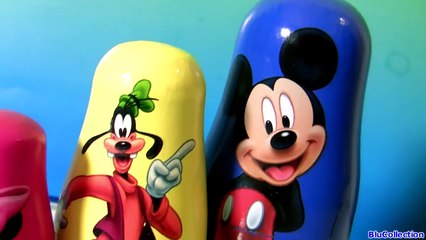 Baby Mickey Mouse Clubhouse Nesting Toys Stacking Cups Goofy Donald Minnie Disney Baby Toys-AbomFKMZ