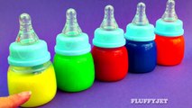 Learn Colors with Slime Surprise Toys for Children Frozen Elsa Minions Shopkins Lalaloopsy-EN