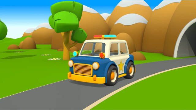 Vehicles for kids. Car cartoon. Learn vehicles with cars & trucks on #KidsFirstTV.-2D