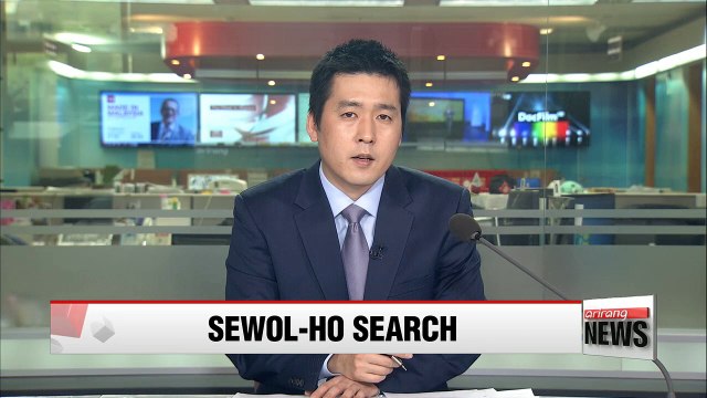 Sewol-ho search team search 4th and 5th floor of sunken vessel