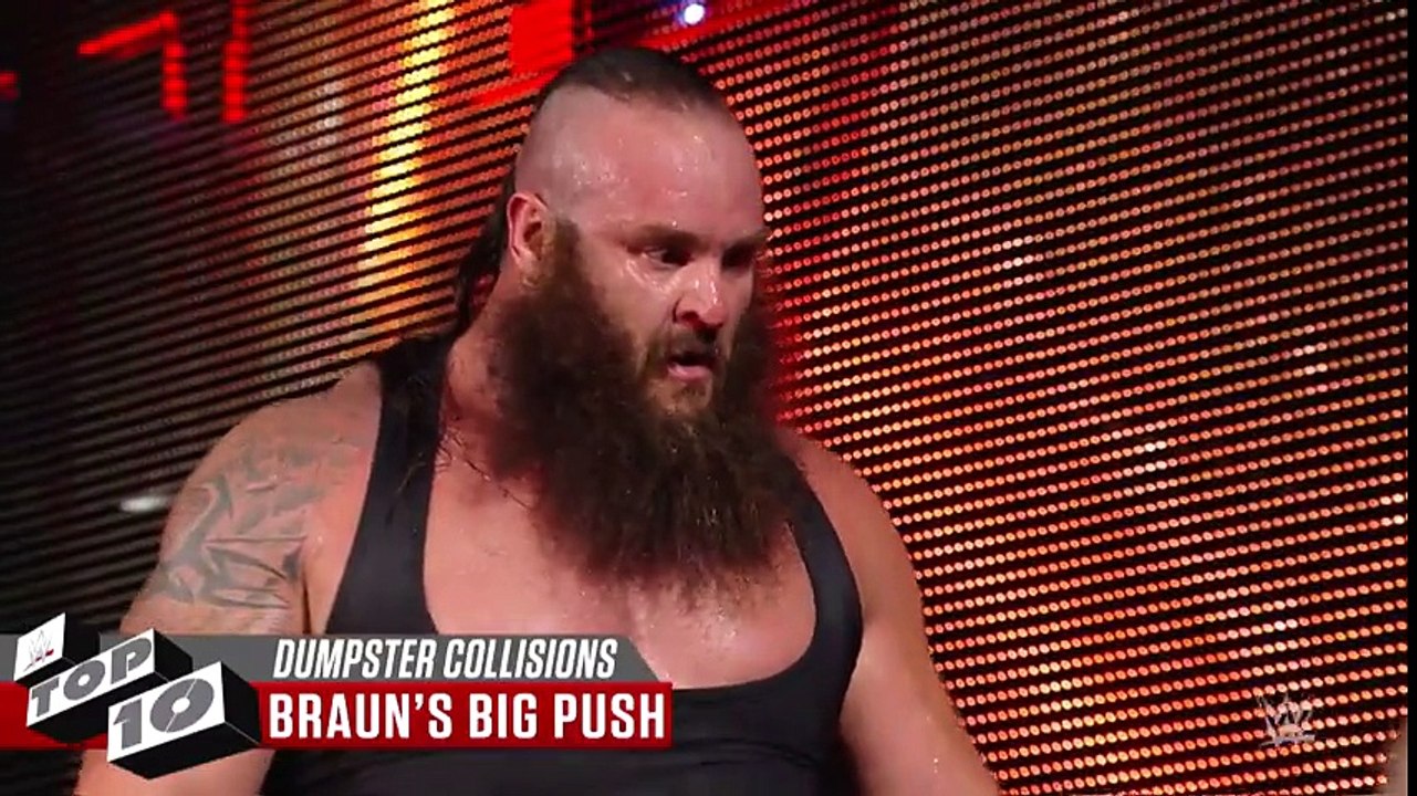 Dangerous dumpster collisions - WWE Top 10