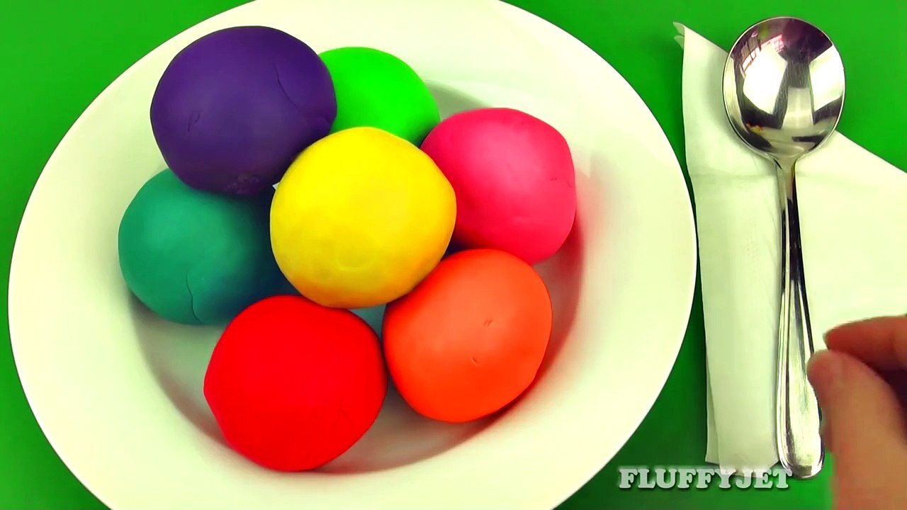 Learn Colors with Play Doh Ice Cream Surprise Toys for Children Thomas & Friends Angry Birds Cars 2-1OHx