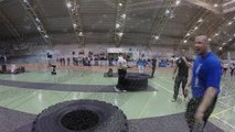 Jyväskylä Power weekend U105 tire flip 29.4-2017