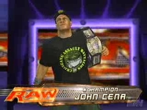 Smackdown vs raw 2008 john cena entrance(ps2)