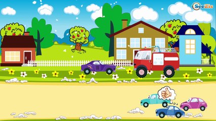 El Camión y Grúa en Sitio de construcción - Carritos Para Niños | La zona de construcción