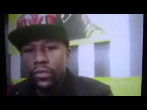 Floyd Mayweather In UK Check Out His MR.T. Burger Asked About Conor McGregor - EsNews Boxing