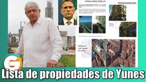 AMLO difunde lista de propiedades de Yunes Linares