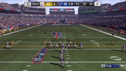 TD McCoy vs Pittsburgh Madden NFL 17